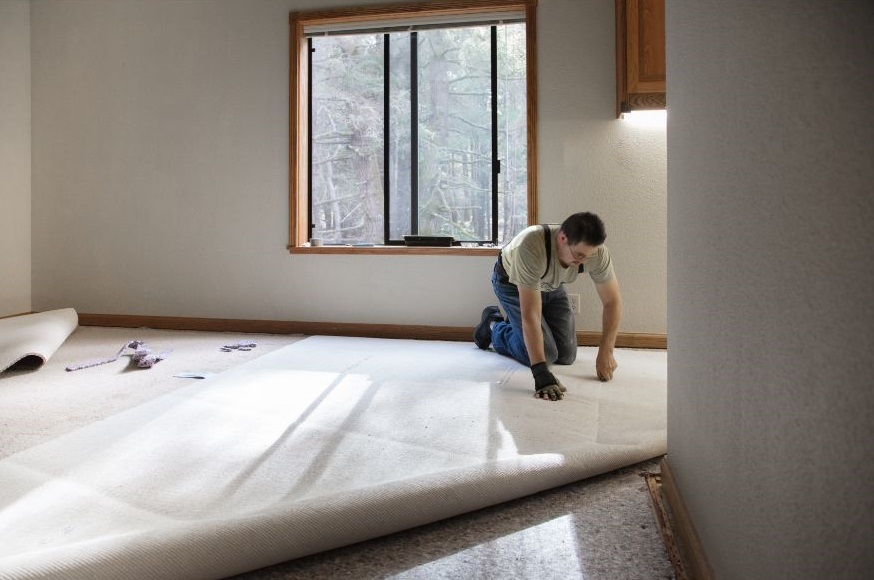 carpet installation in home